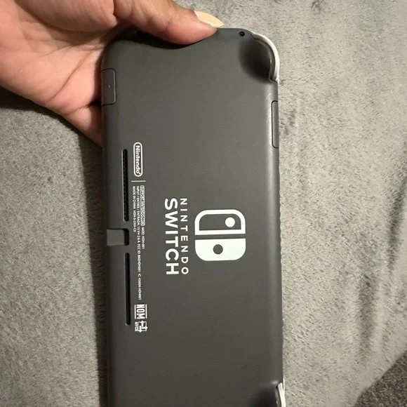 Nintendo Switch Lite Gray Handheld Console - Picture 3 of 7